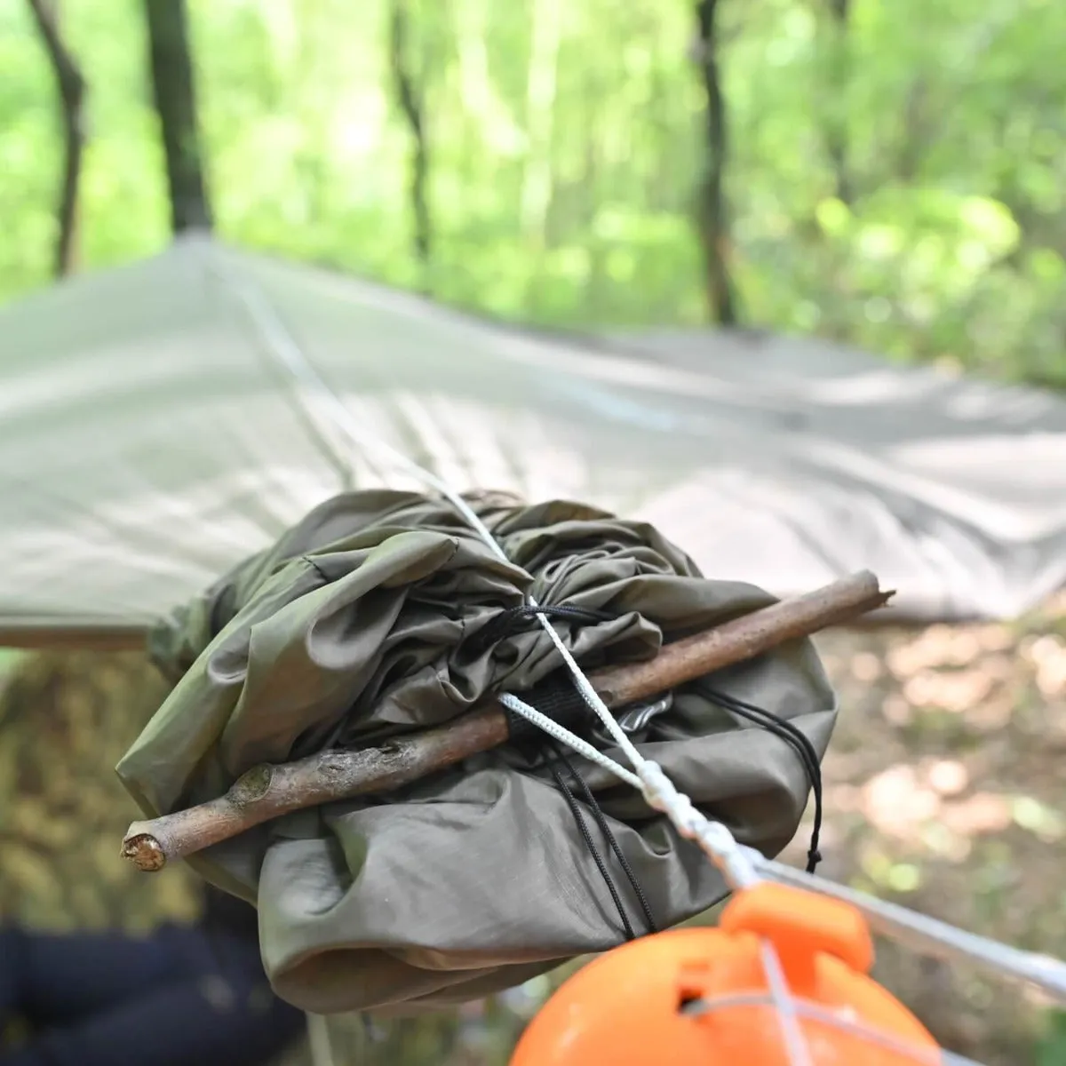 Camping Tarp Ridgeline Mini Reel Cordage