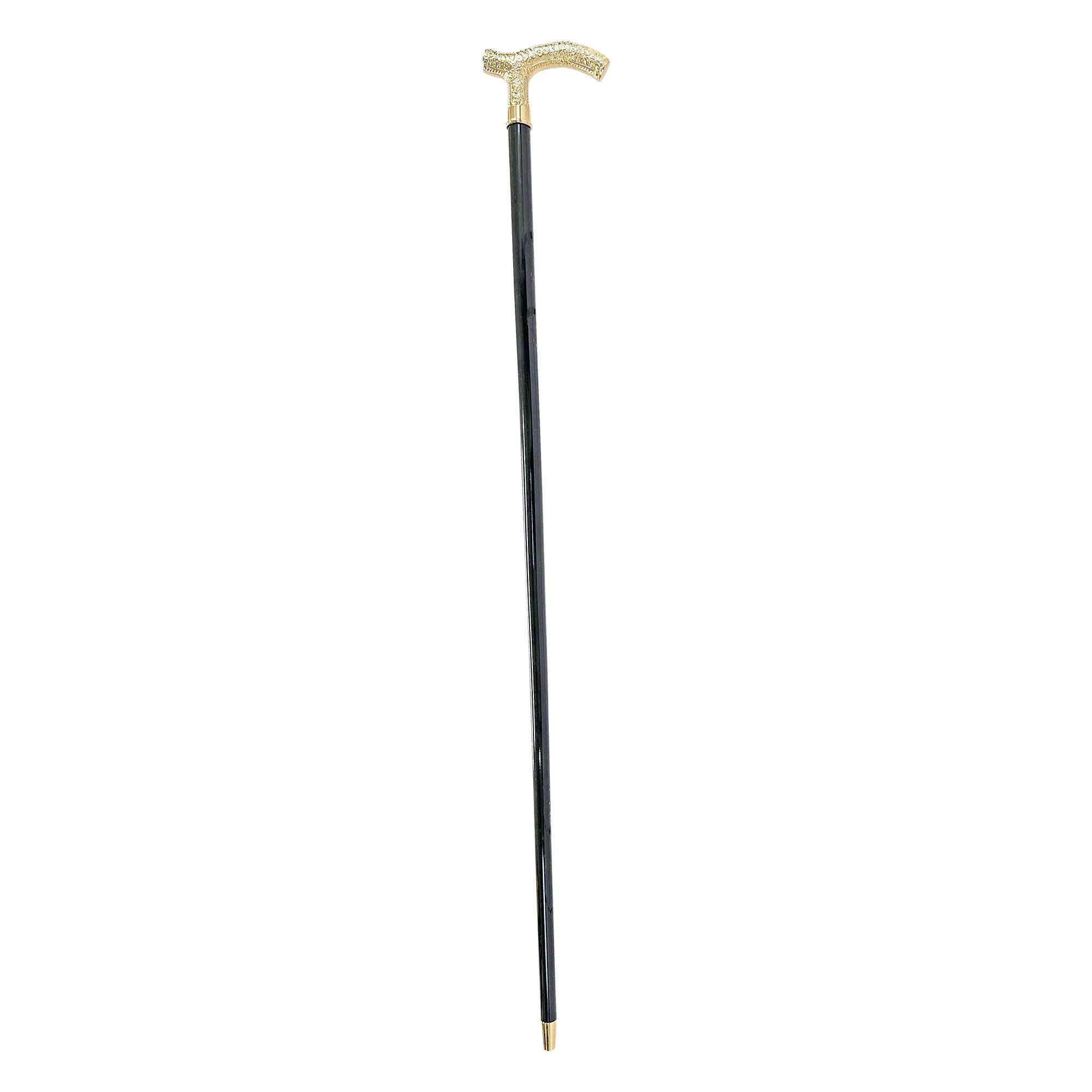 Elegant walking stick - Goldplated 24K