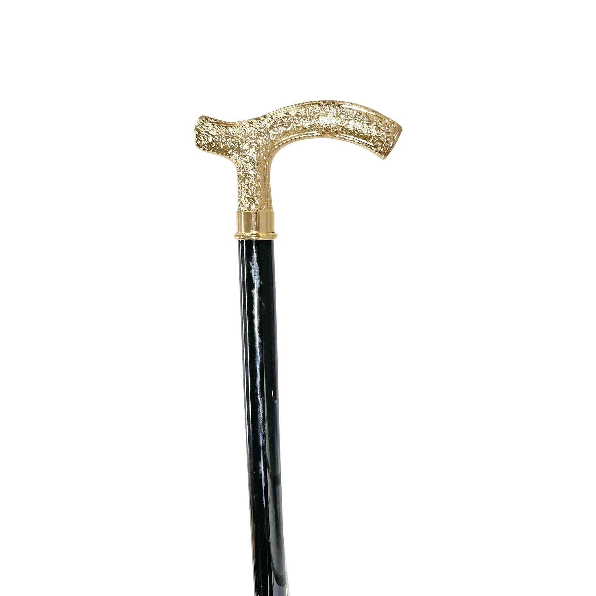 Elegant walking stick - Goldplated 24K