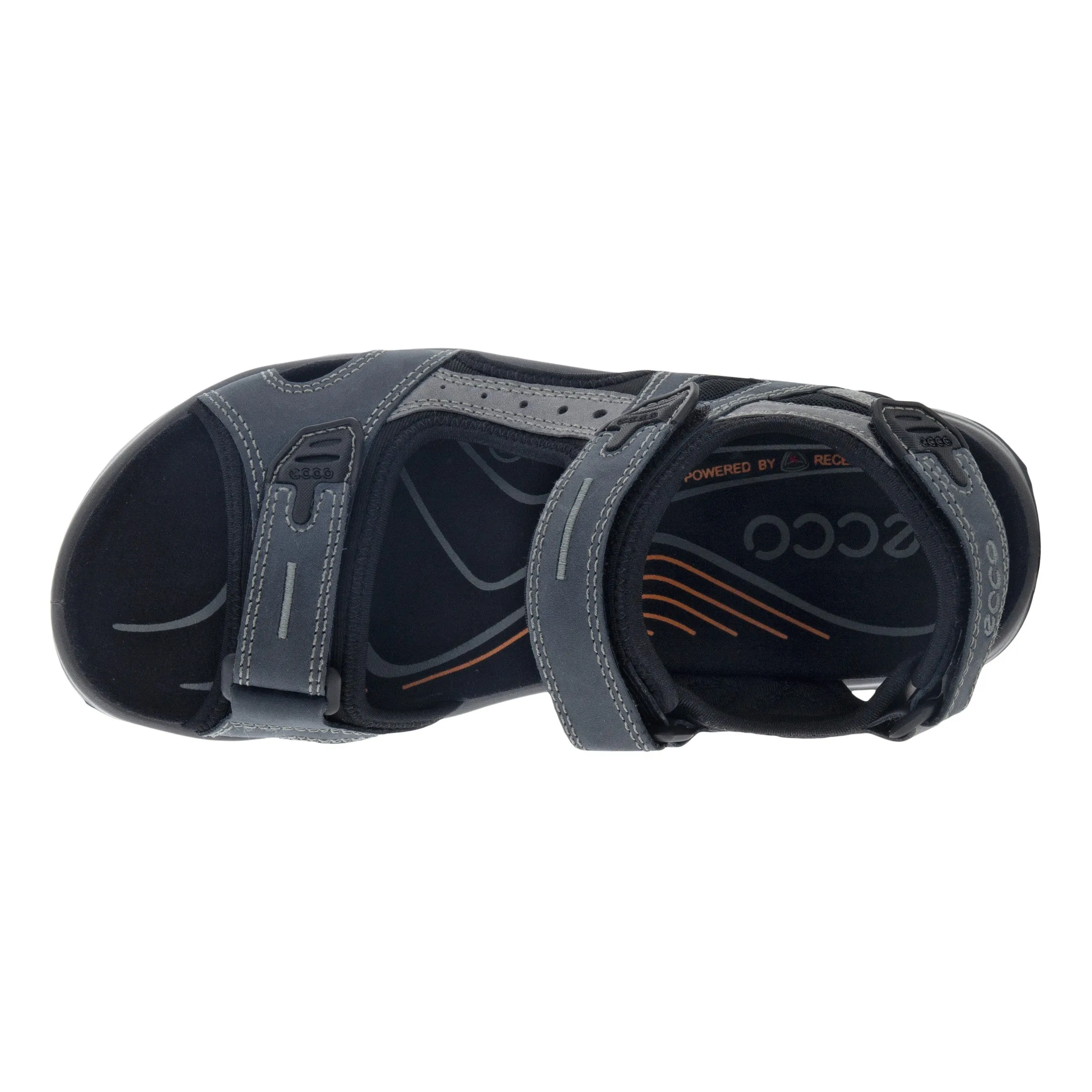 Men's Ecco Yucatan Sandal Color: Marine
