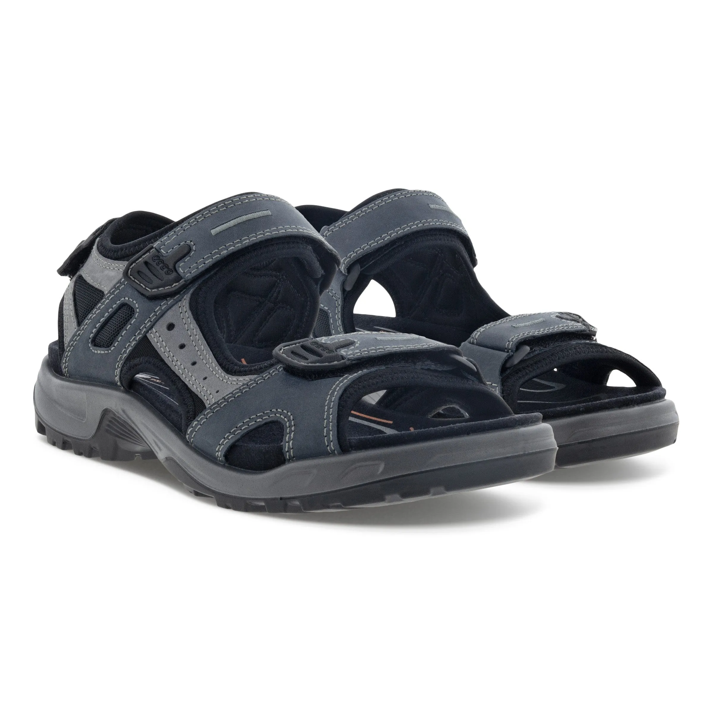 Men's Ecco Yucatan Sandal Color: Marine