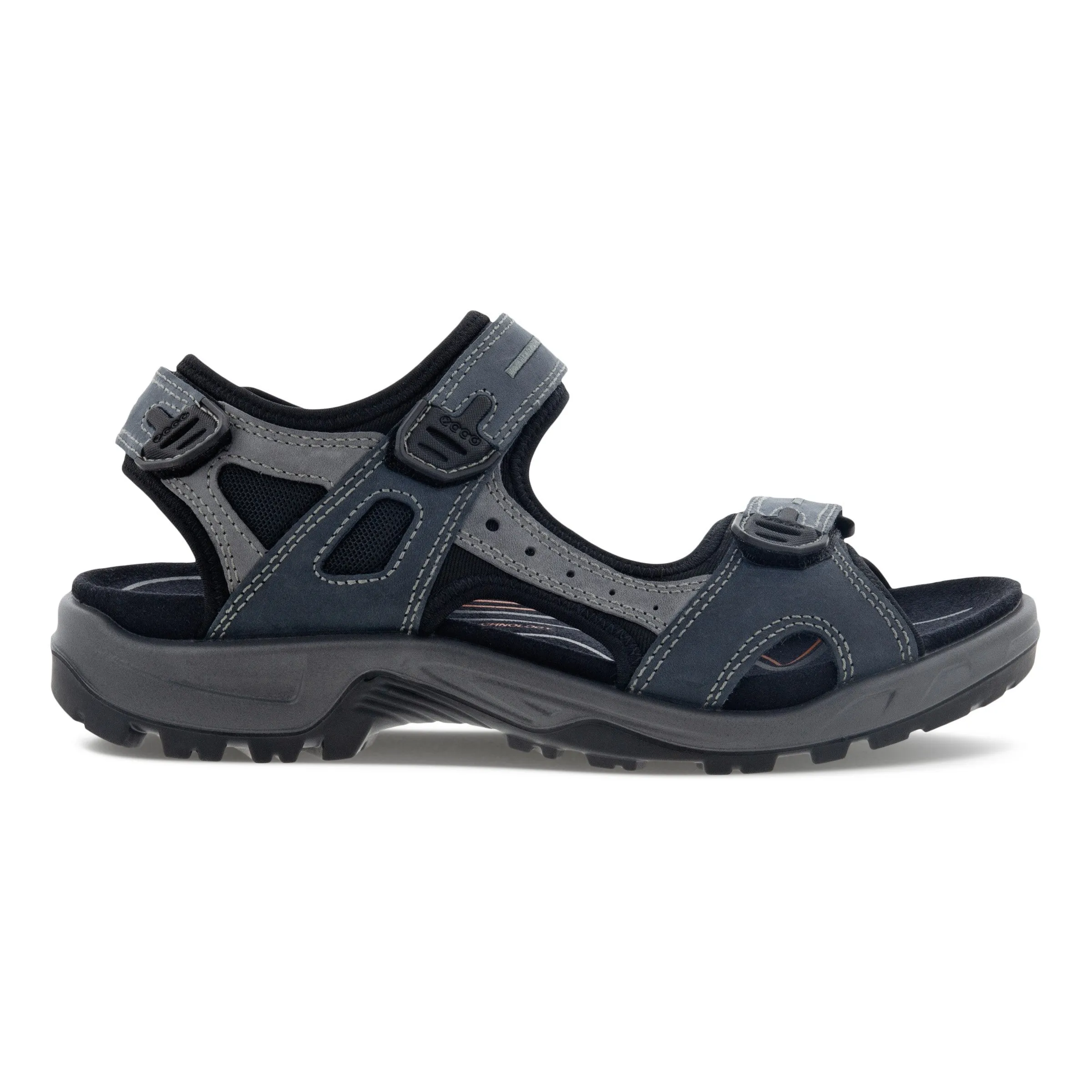 Men's Ecco Yucatan Sandal Color: Marine