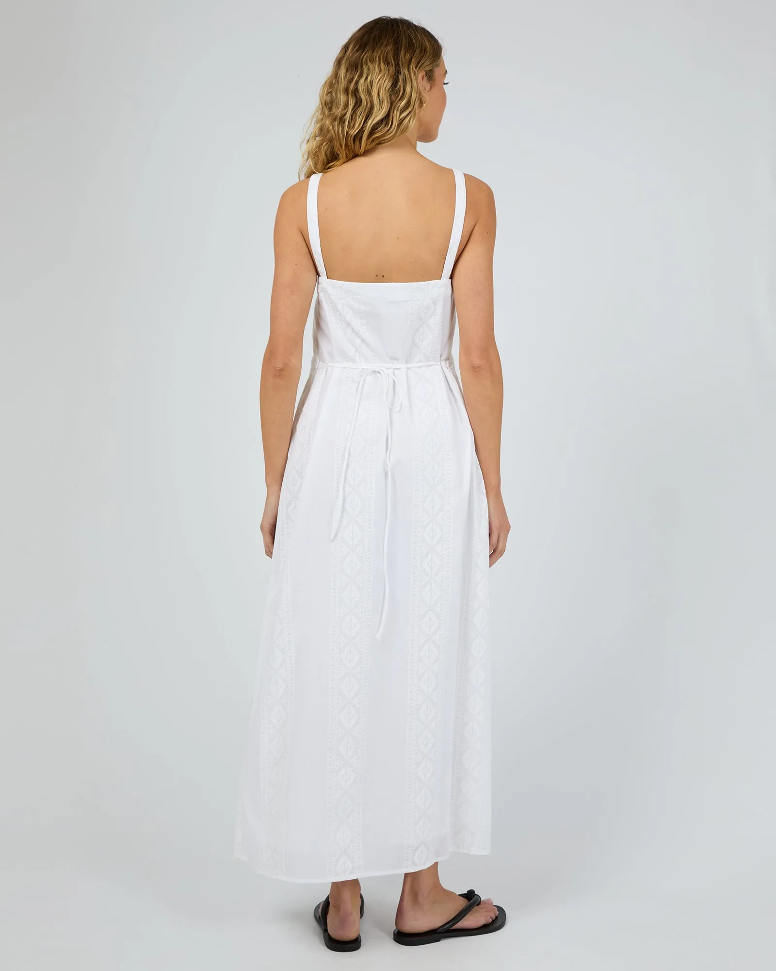 Nova Maxi Dress White