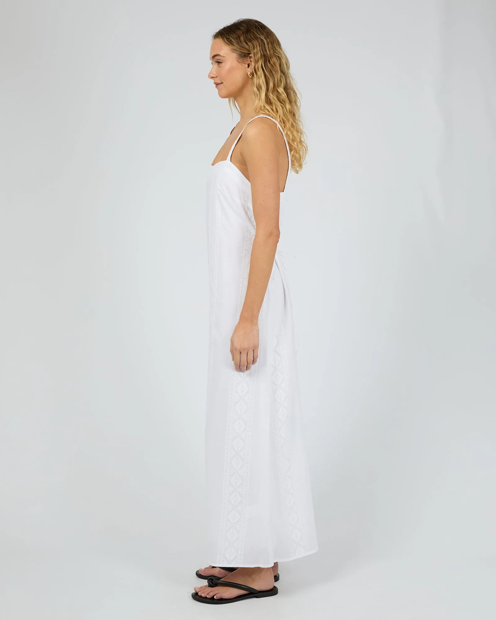 Nova Maxi Dress White