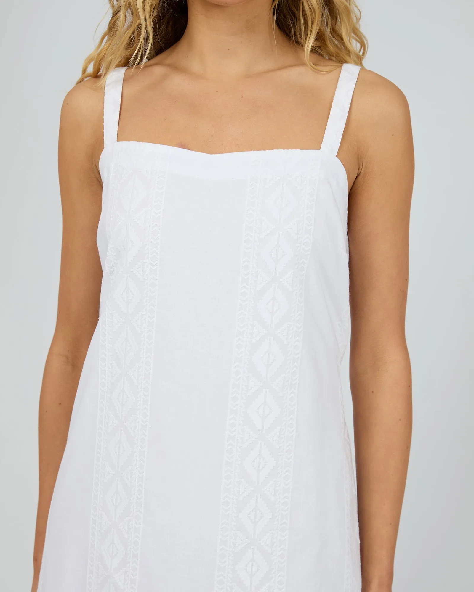 Nova Maxi Dress White