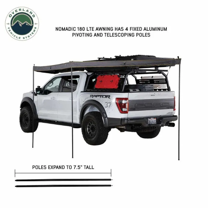 OVS Nomadic Awning 180 LTE with Optional Walls